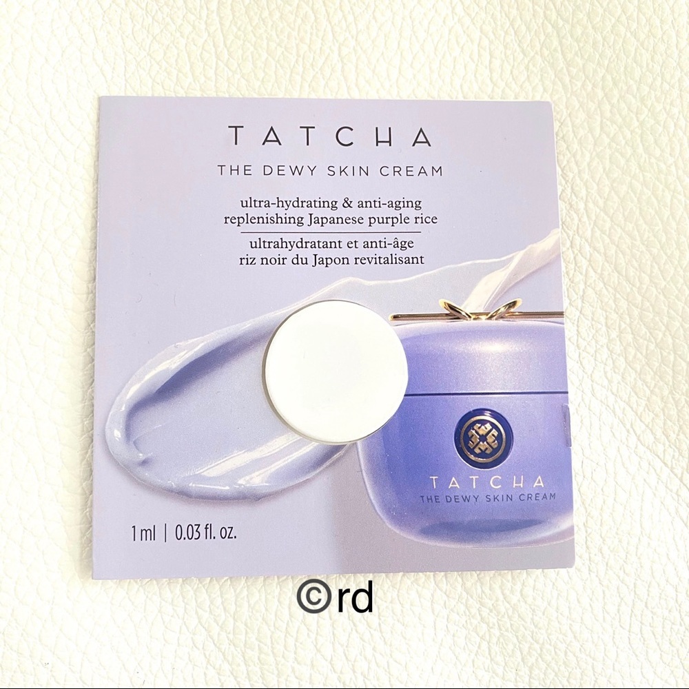 Tatcha The Dewy Skin Cream Sample 1ml. New